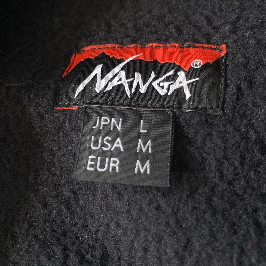 ご*ご様 【美品】NANGA　ポーラテックオールインワン 近年モデル 黒 L ビ