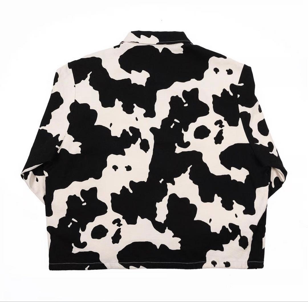 ジャケット・アウター L COTTON OXFORD COACH JACKET HOLSTEIN