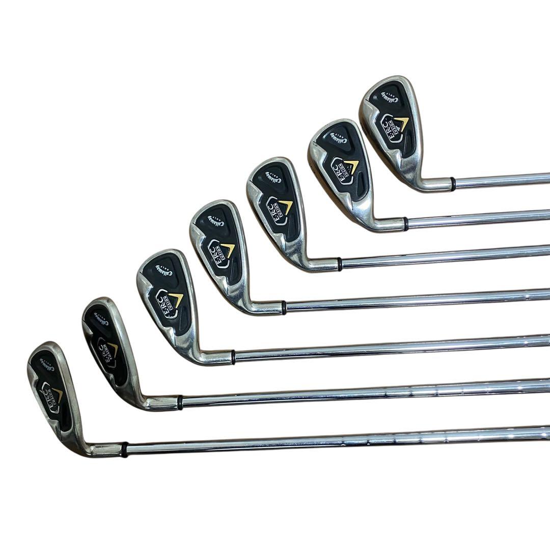 【レフティ】キャロウェイ　アイアンセット　ERC FUSION 左