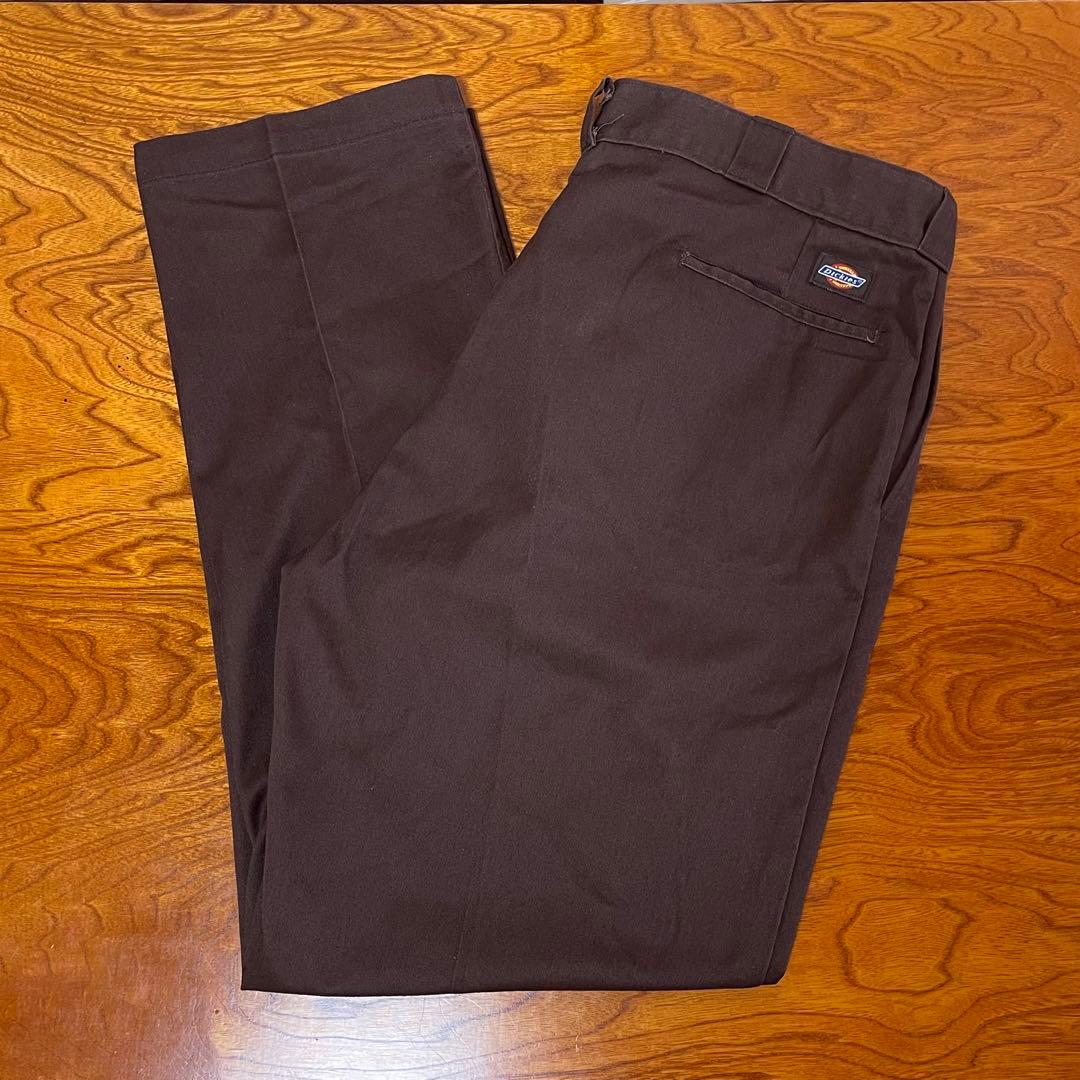 ディッキーズ　ワークパンツ　アメリカ製　80s 874 股マチあり