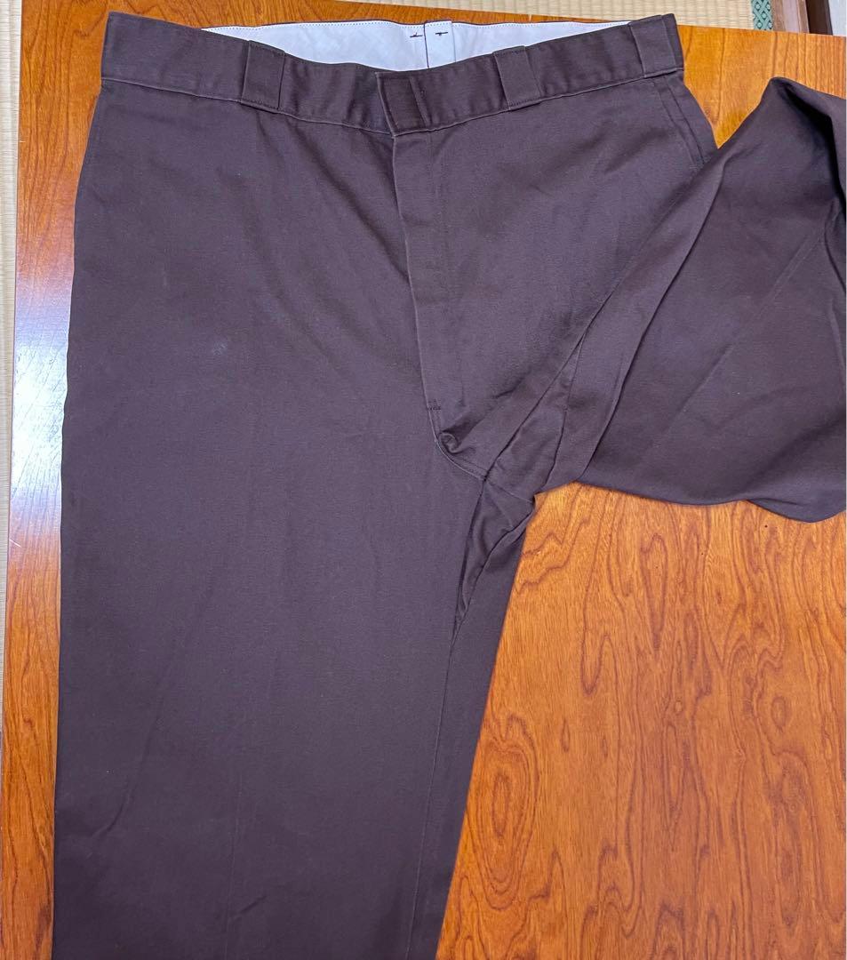 ディッキーズ　ワークパンツ　アメリカ製　80s 874 股マチあり