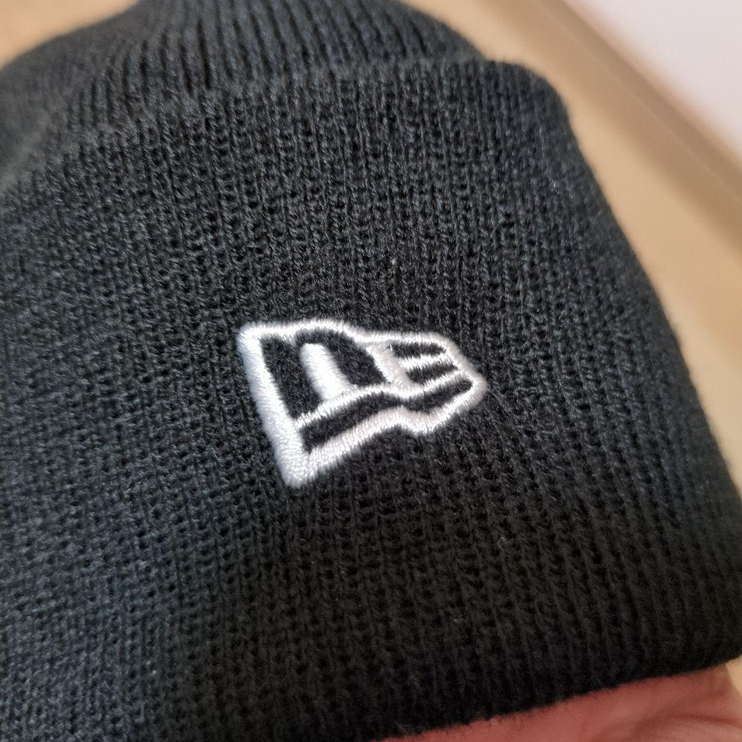 Supreme ニット帽 黒 Sロゴ　確実正規品　新品タグなし試着程度　ビーニー