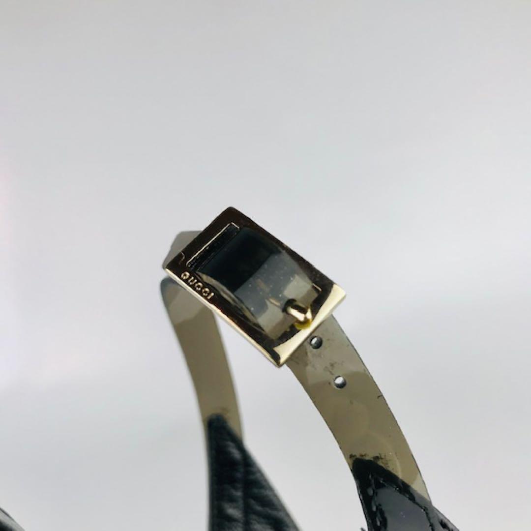 美品★GUCCI★レザー 変形ヒール パックストラップサンダル(35C)