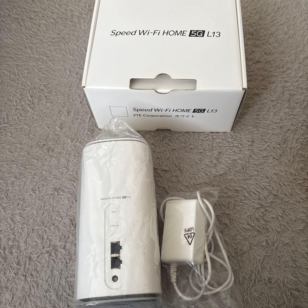 L13 ホームルータ― Speed Wi-Fi  5G
