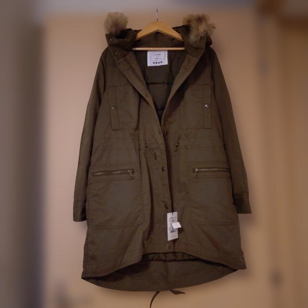 【新品・未使用】プラステ★フード付きモッズコート