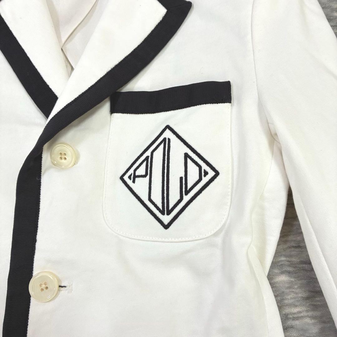 ポロラルフローレン　フレンチテリークリケットブレザー　バイカラー