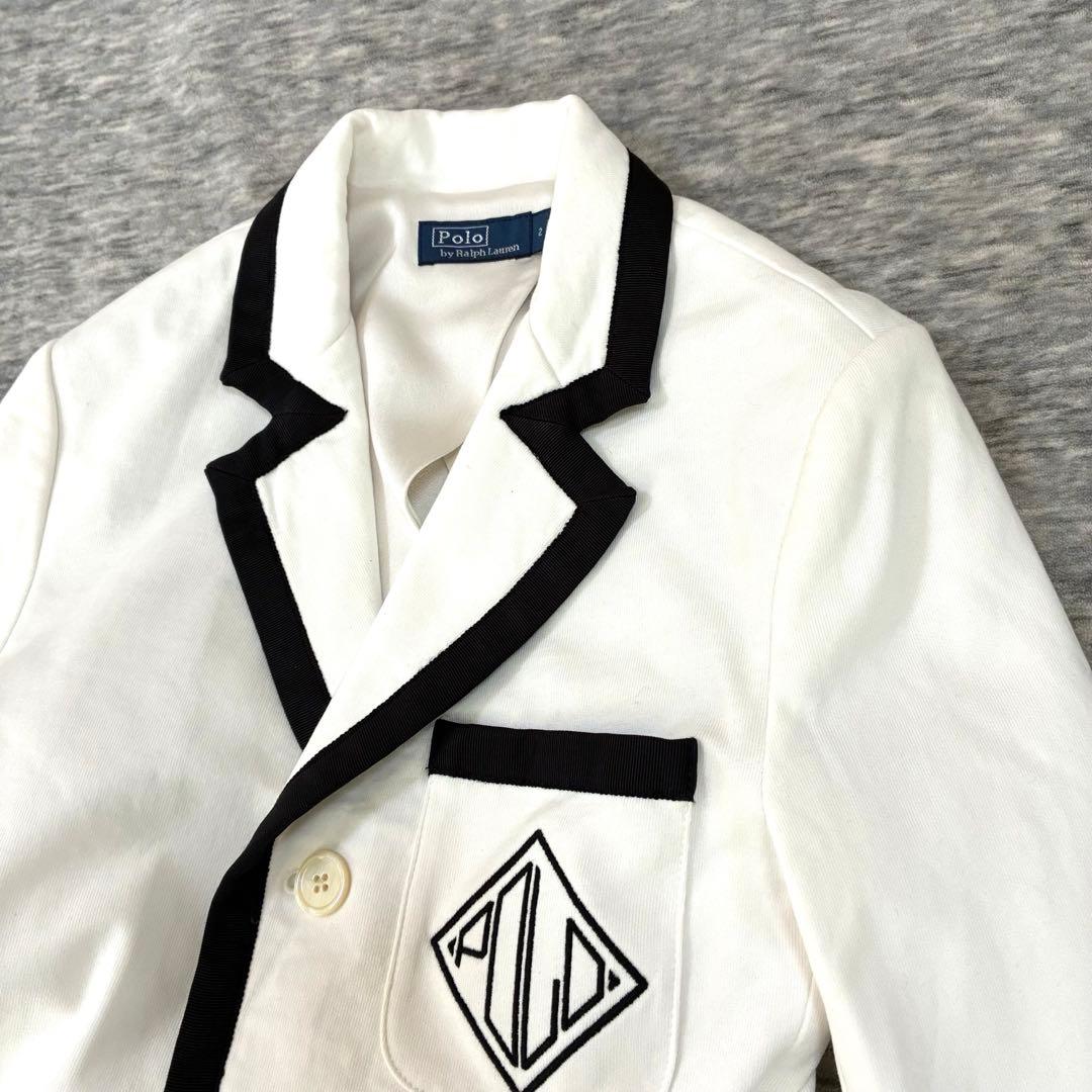 ポロラルフローレン　フレンチテリークリケットブレザー　バイカラー