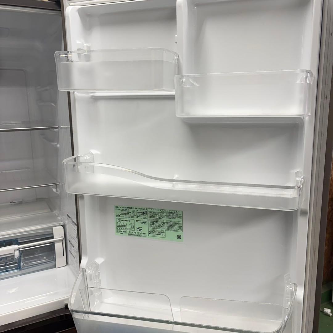 635 関東圏配送　大人気　鏡面デザイン　右開き　400L強　極美品　5ドア格安