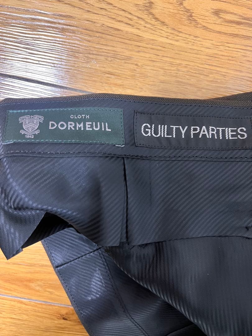 ラ*丸様 WACKOMARIA DORMEUIL PLEATED TROUSER