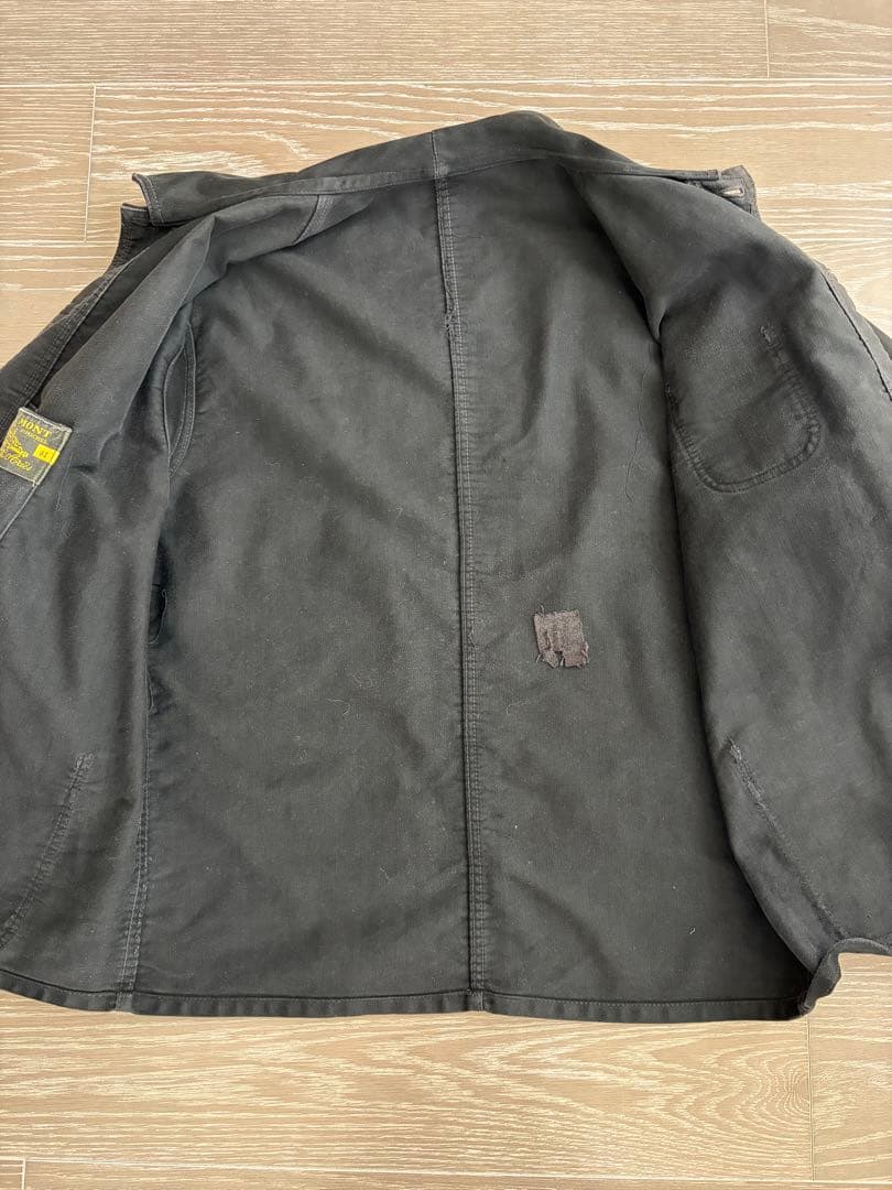 good one 　フランス製 ブラックモールスキン