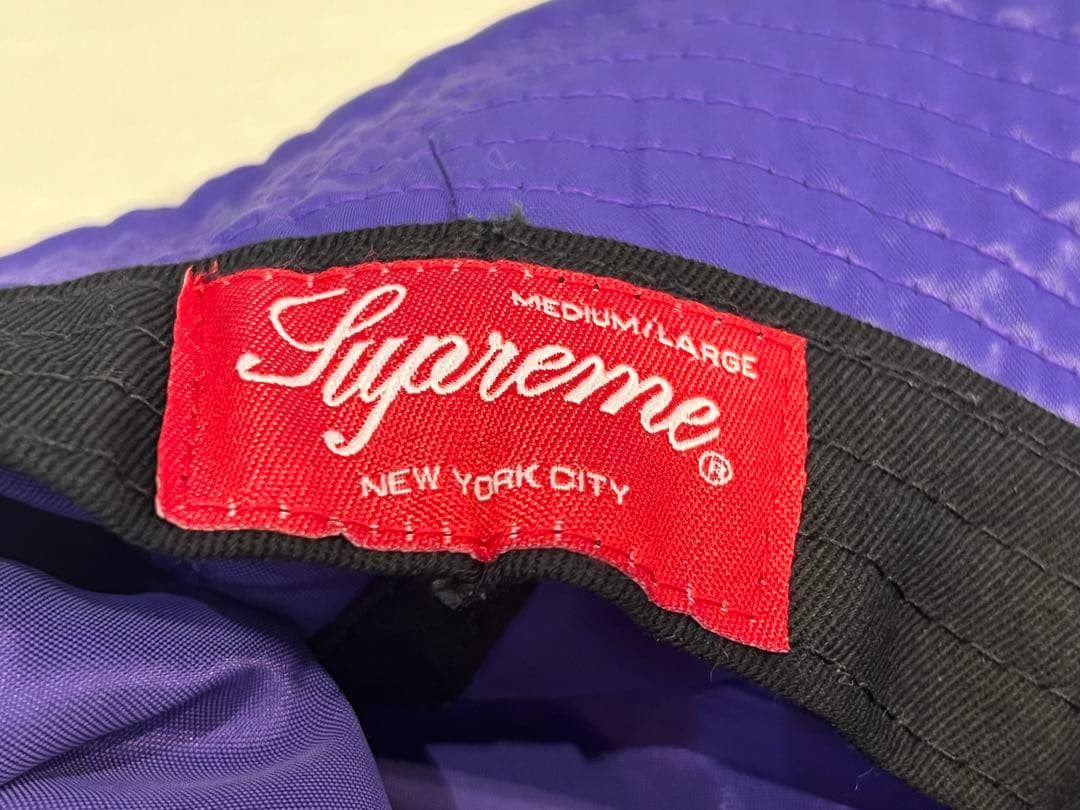 Supreme バケットハット 紫 M/L