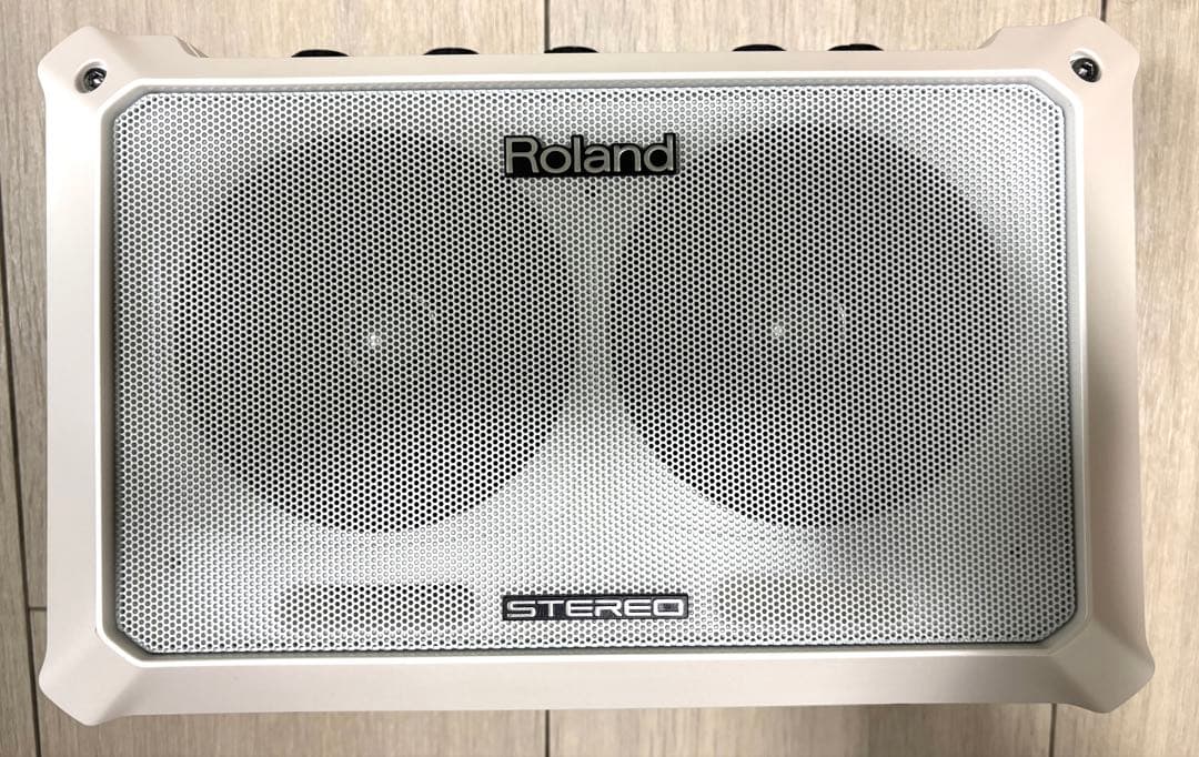【ほぼ未使用極美】Roland Mobile BA ホワイトポータブルスピーカー