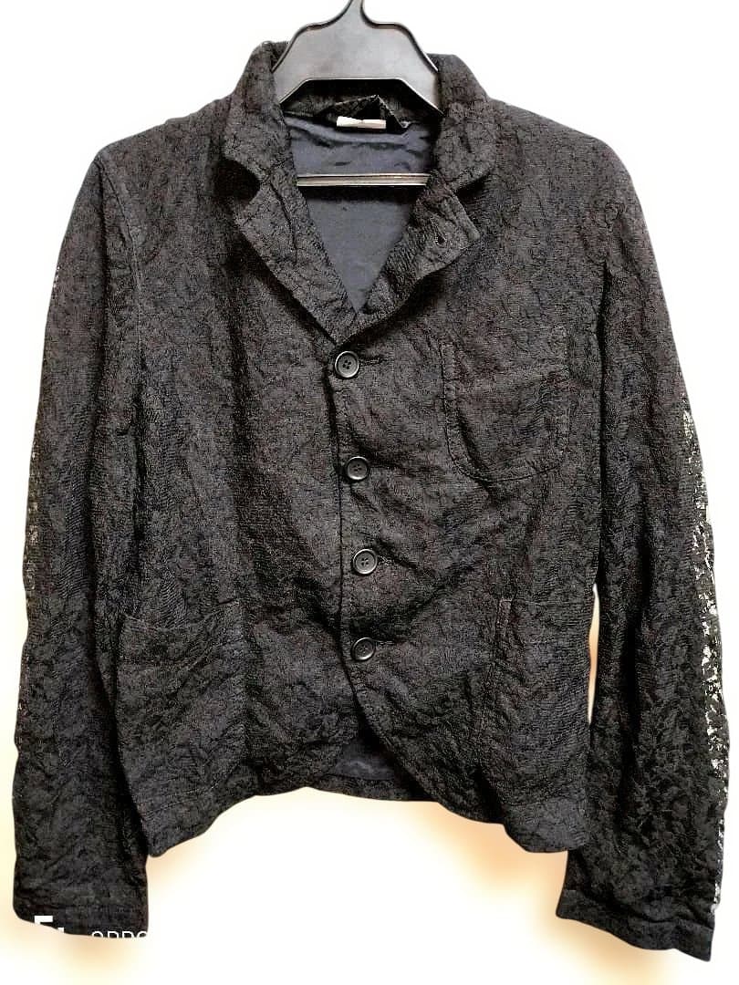 BLACKCOMMEdesGARCONS レースジャケット