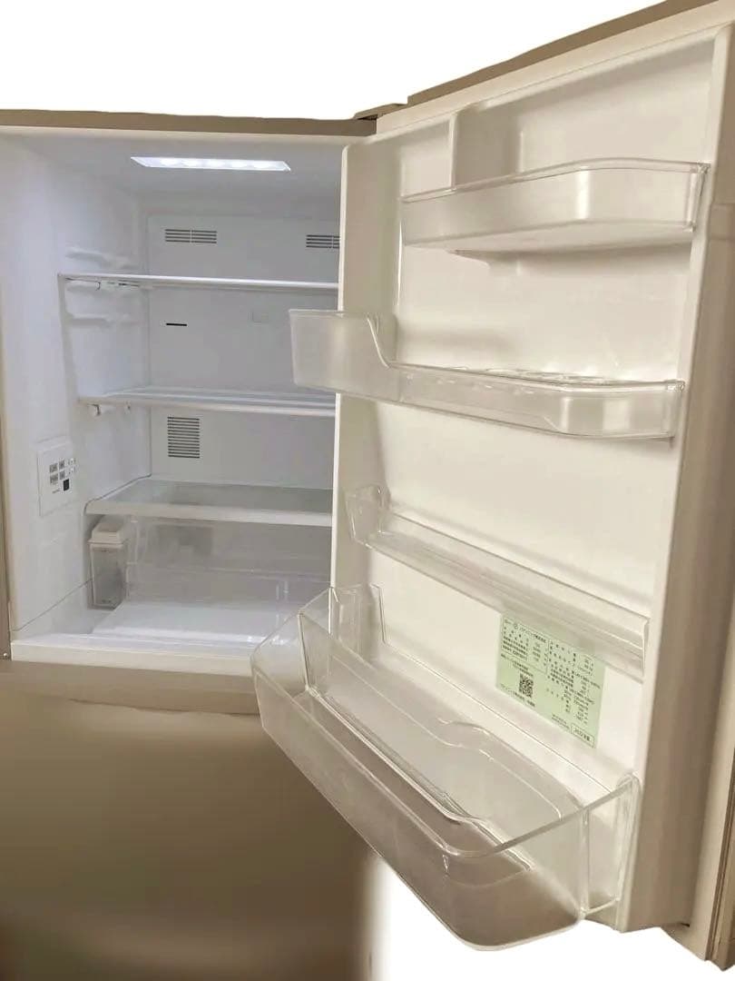 Panasonic パナソニック 冷凍冷蔵庫 335L グレイスゴールド 右開き