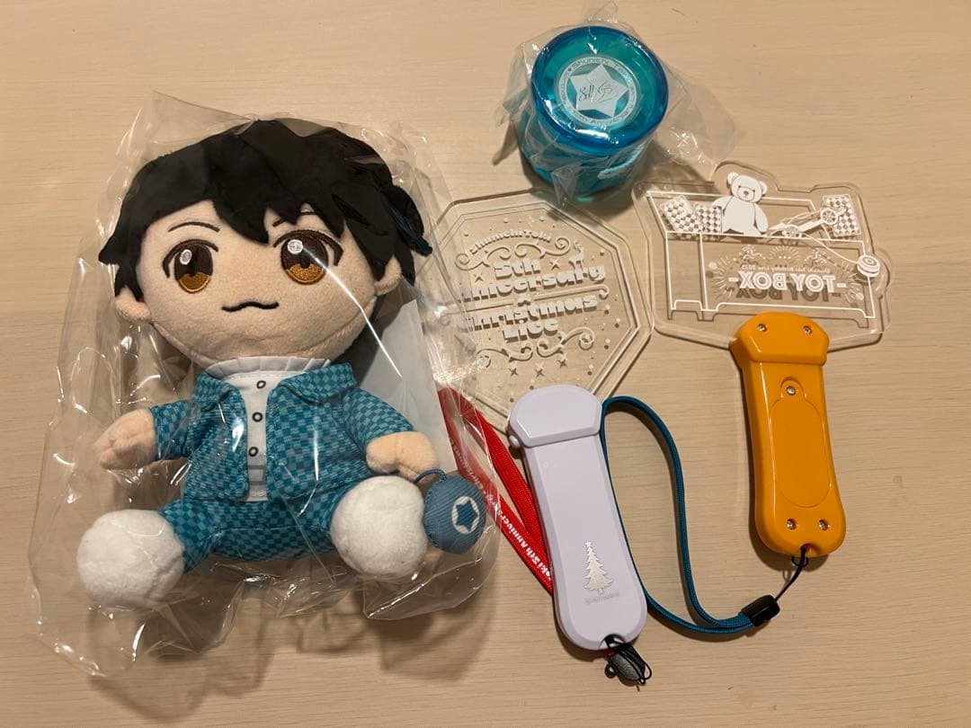 土岐隼一 ぬいぐるみ (未開封) ペンライト ヨーヨー