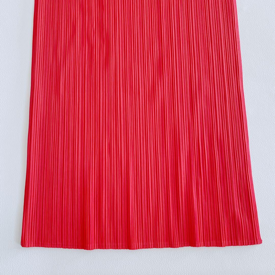 美品✨プリーツプリーズ　トップス　ノースリーブ　ワンピース　チュニック　サイズ4