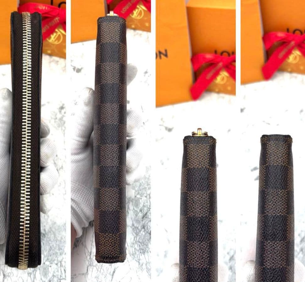 LOUIS VUITTON ダミエ ラウンドファスナー