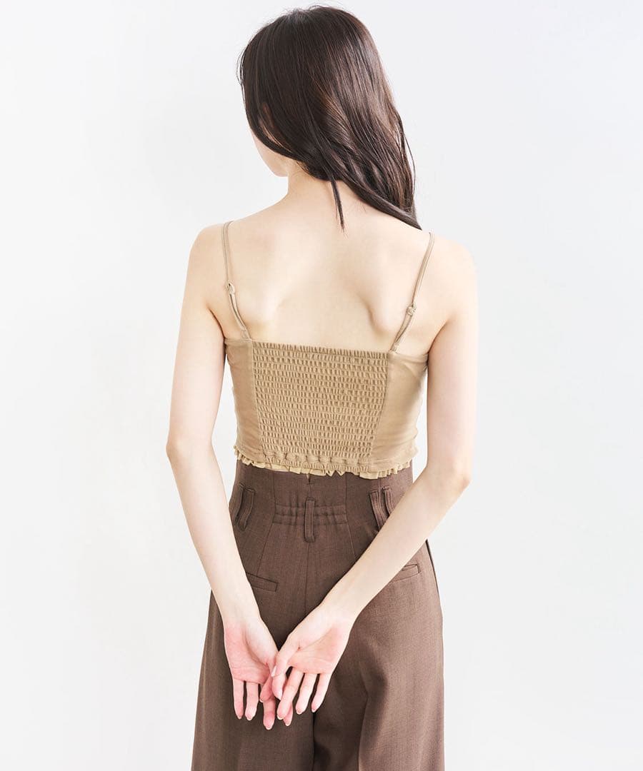 【saico0111⭐︎】Cocodeal ベロアビスチェキャミセット