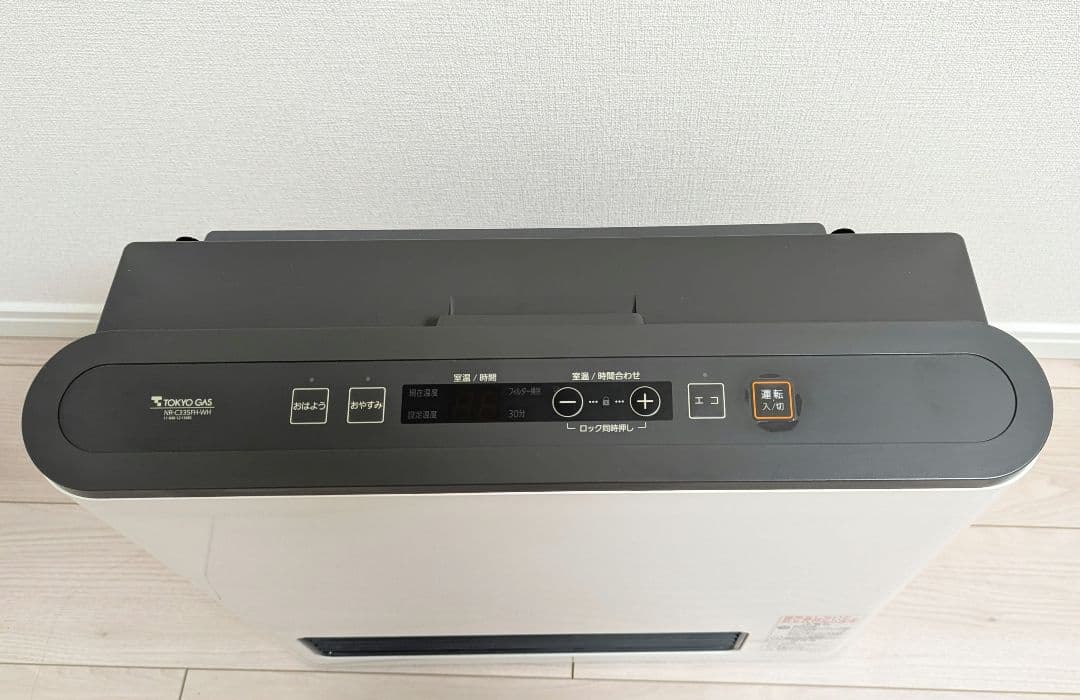 【美品】東芝ガスファンヒータ NR-C335FH-WH