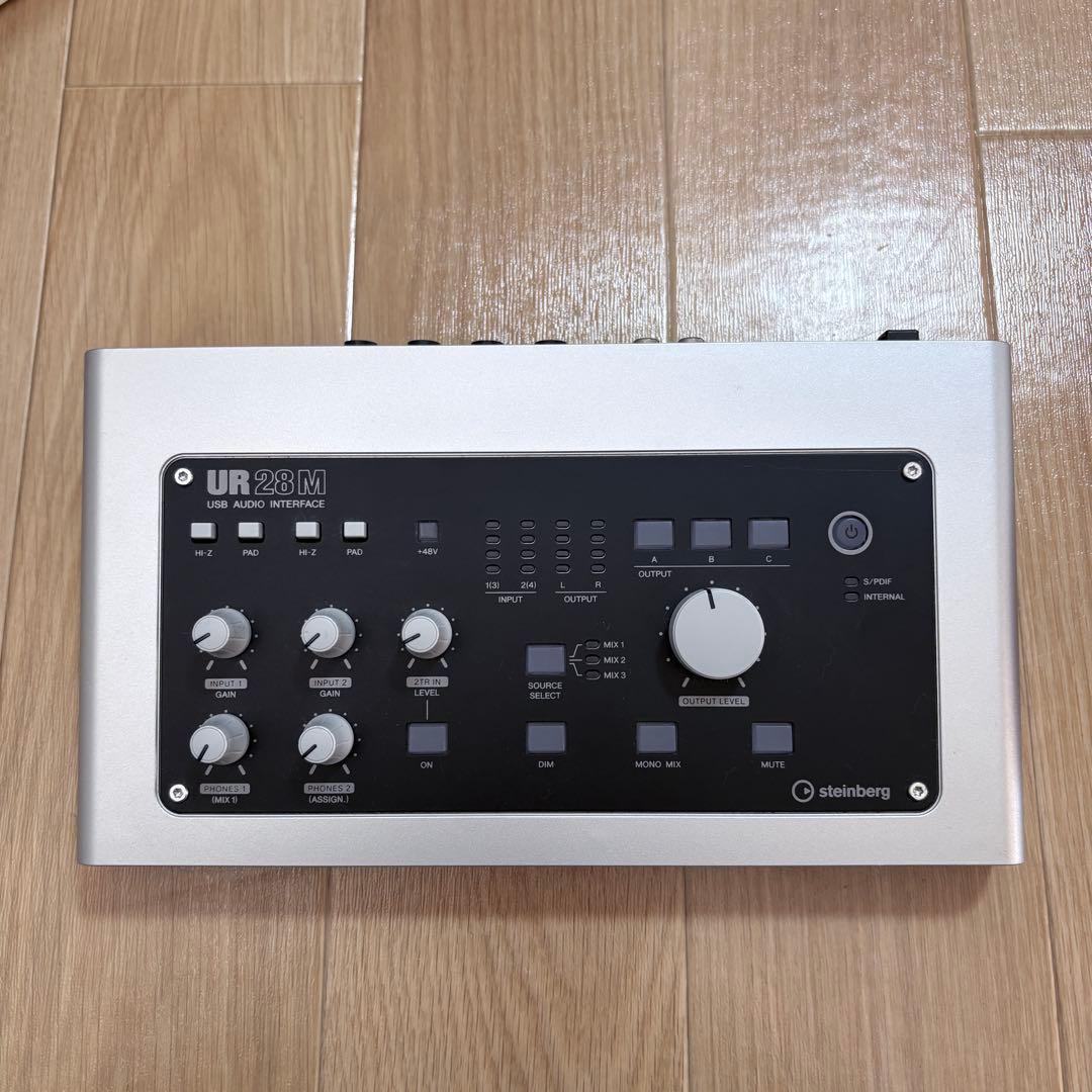 値下げ・美品！Steinberg UR28M！オーディオインターフェース送料無料