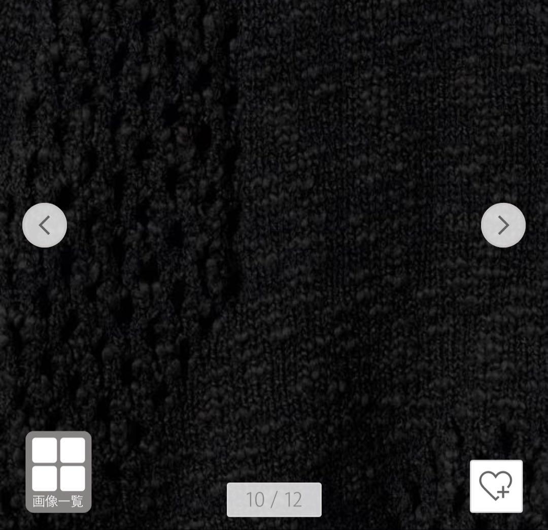 bal ニット ベンチレーション 黒 baloriginal