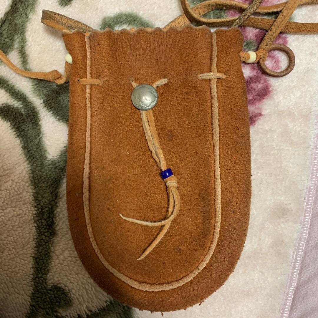 ゴローズ　ディアスキン　巾着ポーチバッグ　S