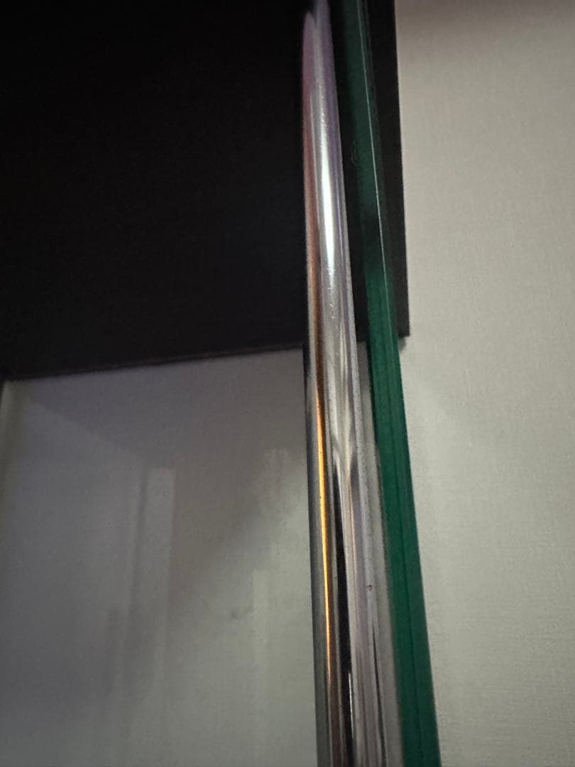 不二貿易　ガラスショーケース　ダークブラウン