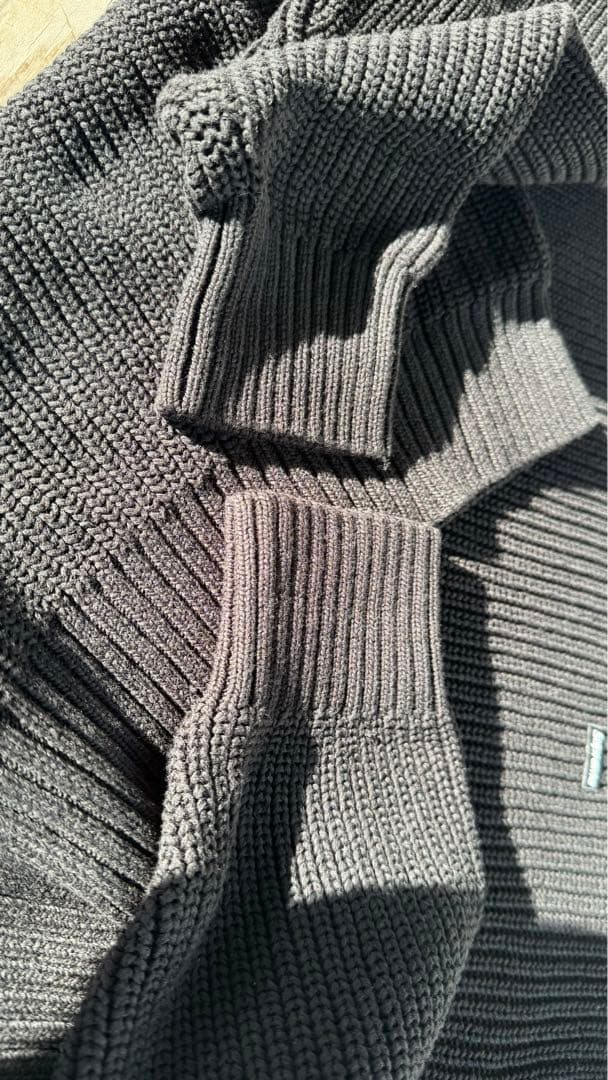 supreme small box logo コットンニット　ブラック