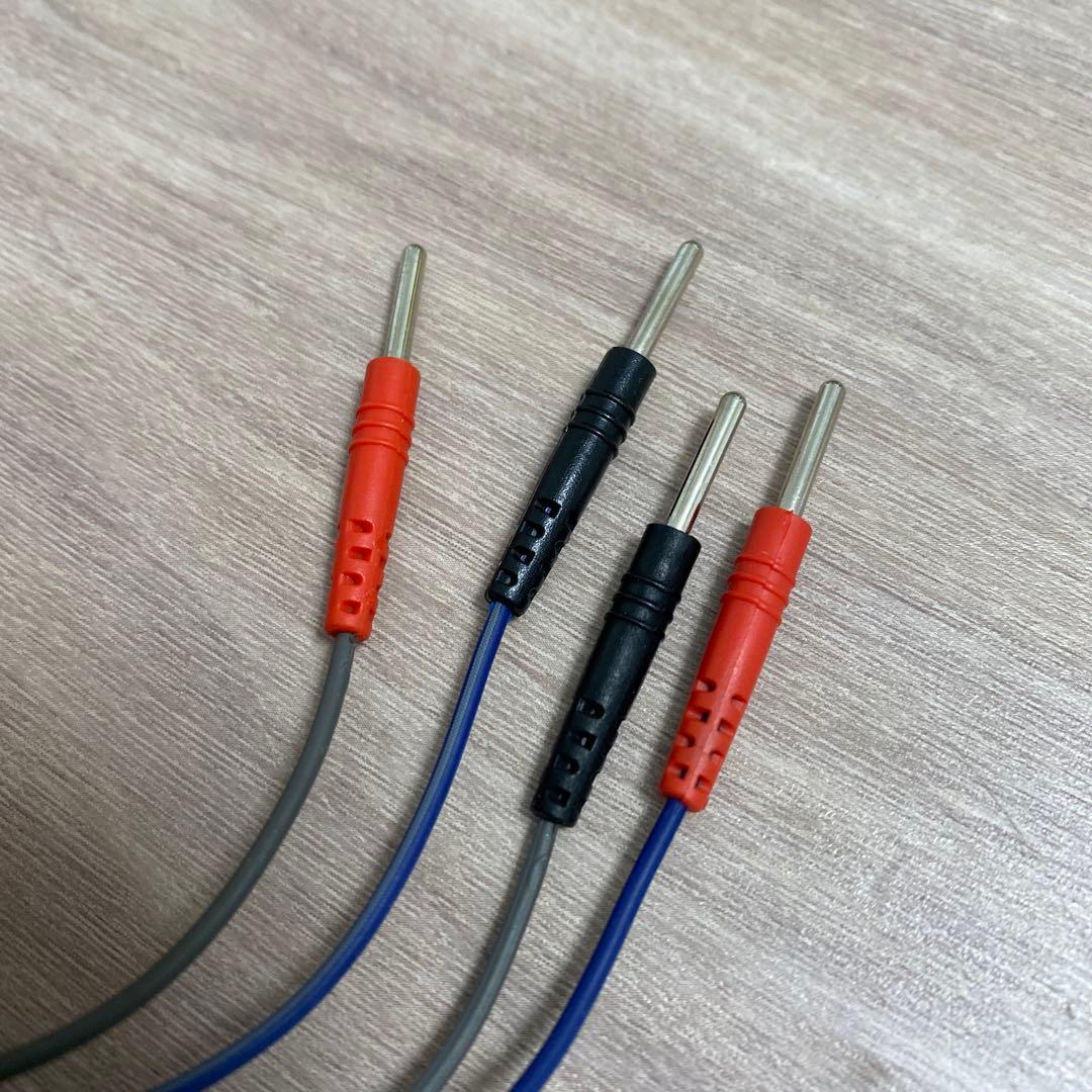 ◆ツインビート2 伊藤超短波㈱ マイクロ電流 電極コード 説明書 付き