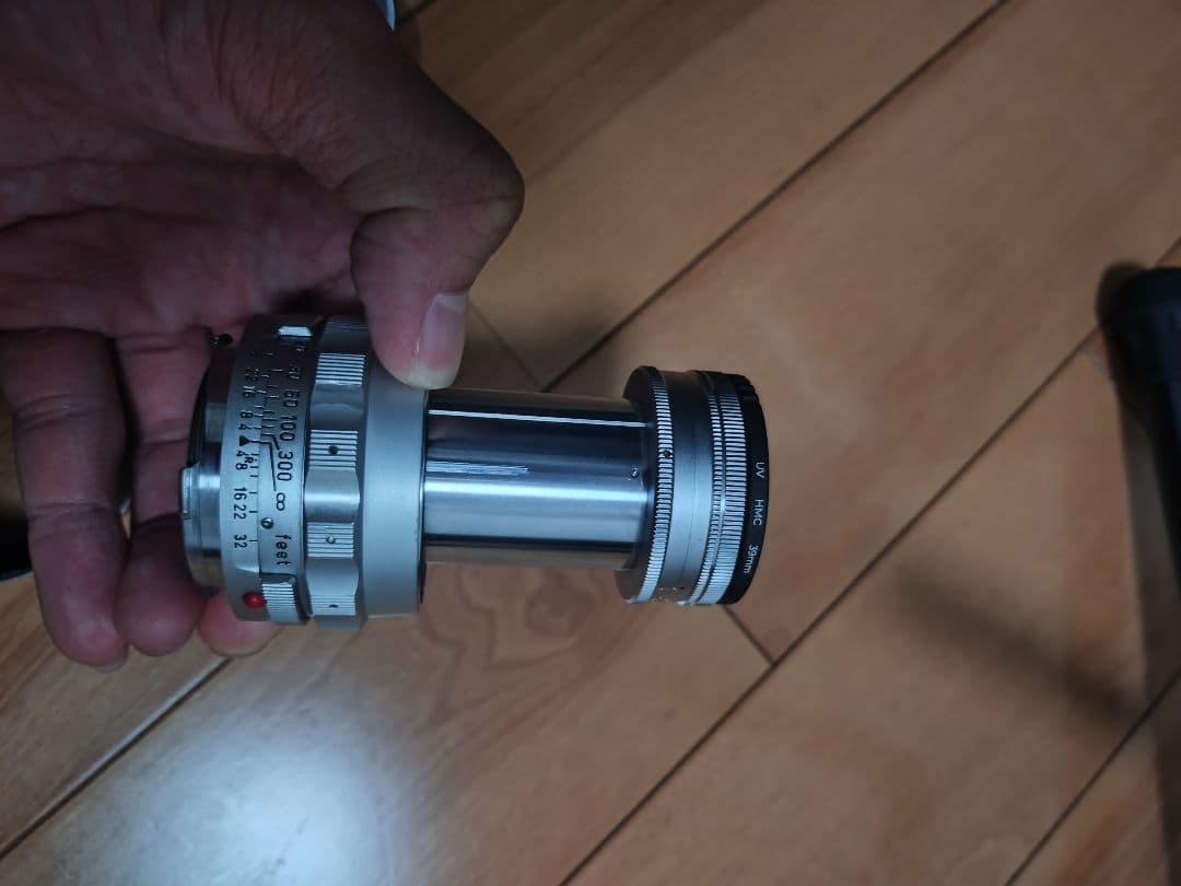 leica elmar 9cm F4 沈胴　エルマー　90mm