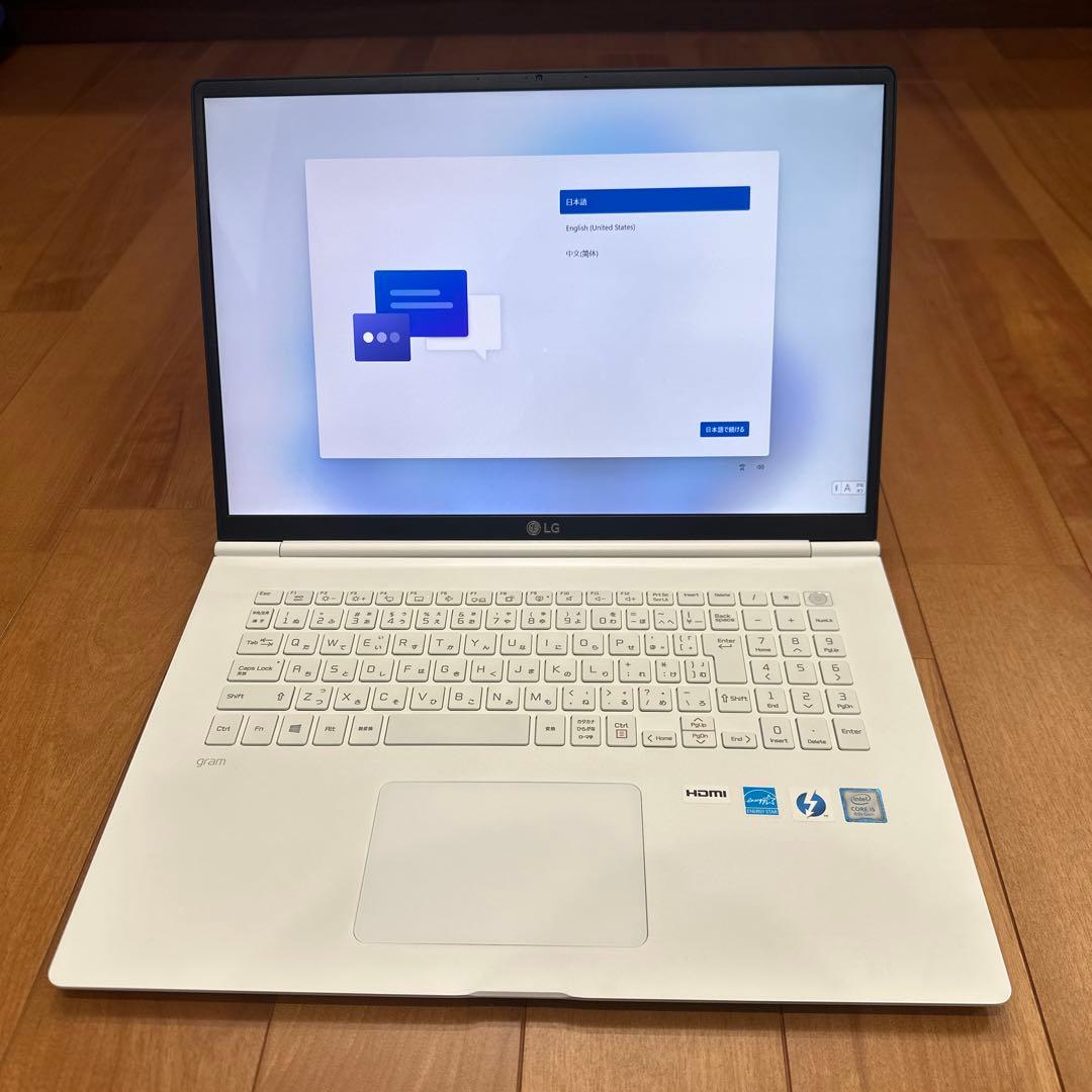 LG gram 17Z990-VA55J 17インチ 24GB化 ケース付き