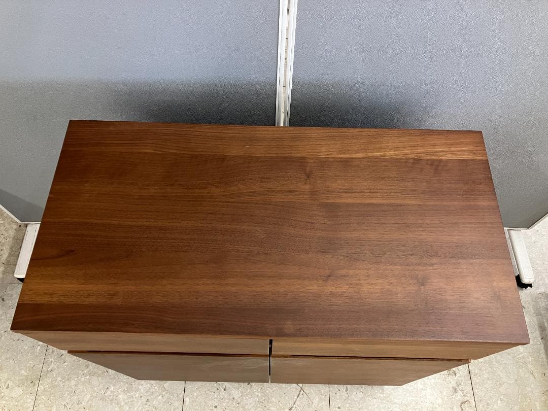 無印良品 キャビネット ウォールナット材 ブラウン