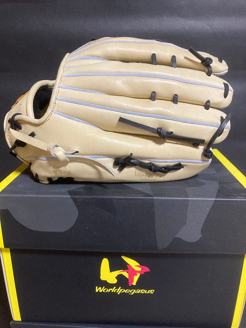 ワールドペガサスグランドペガサスアウトフィールダー硬式外野左投用グラブ超美品