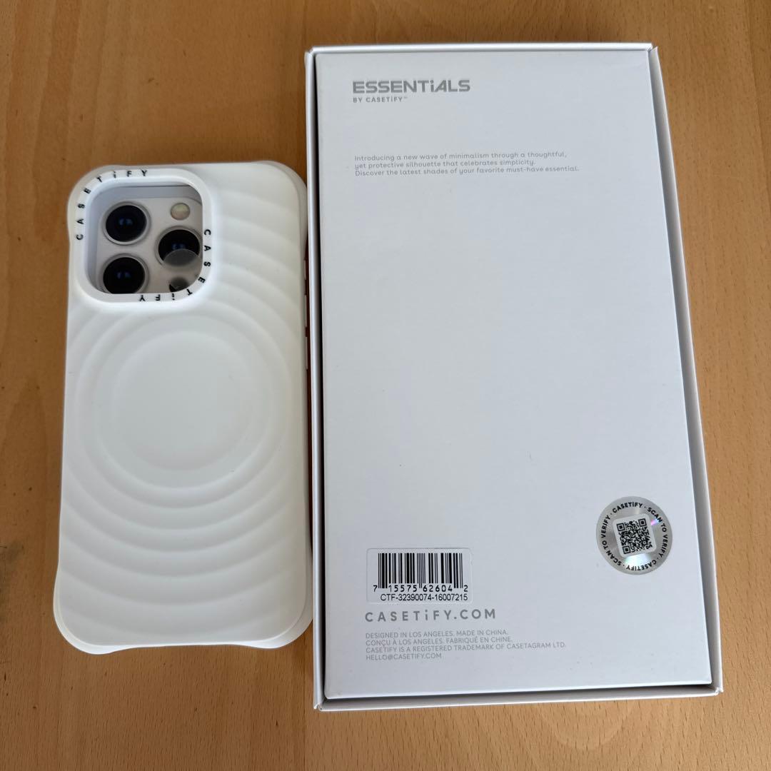 CASETiFY iPhone用ケース ホワイト