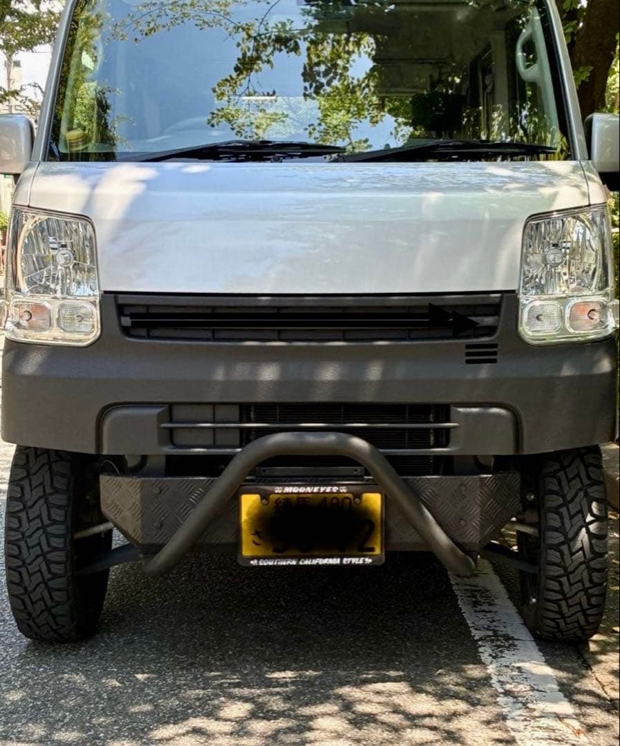 エブリィ DA17V ショートバンパー前後セット　リフトアップ　直接引き取りのみ