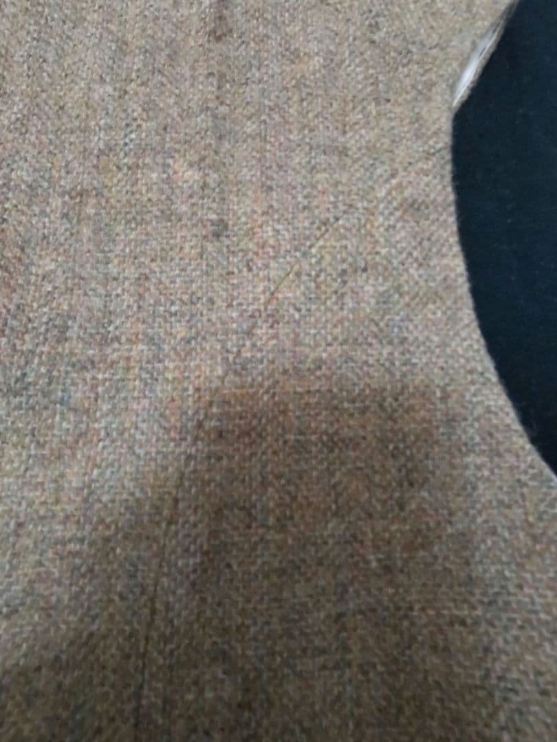 アーツ&サイエンス ARTS&SCIENCE ツィードベスト ボタンベストジレ