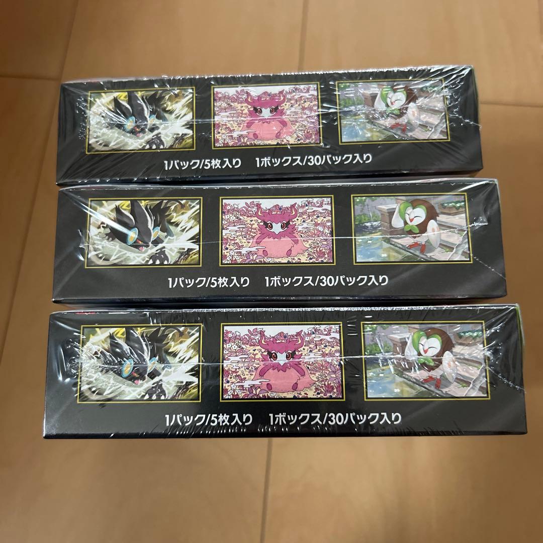 【即購入ok!!】ポケモンカード ムキニスゼロ シュリンク付新品未開封 3BOX