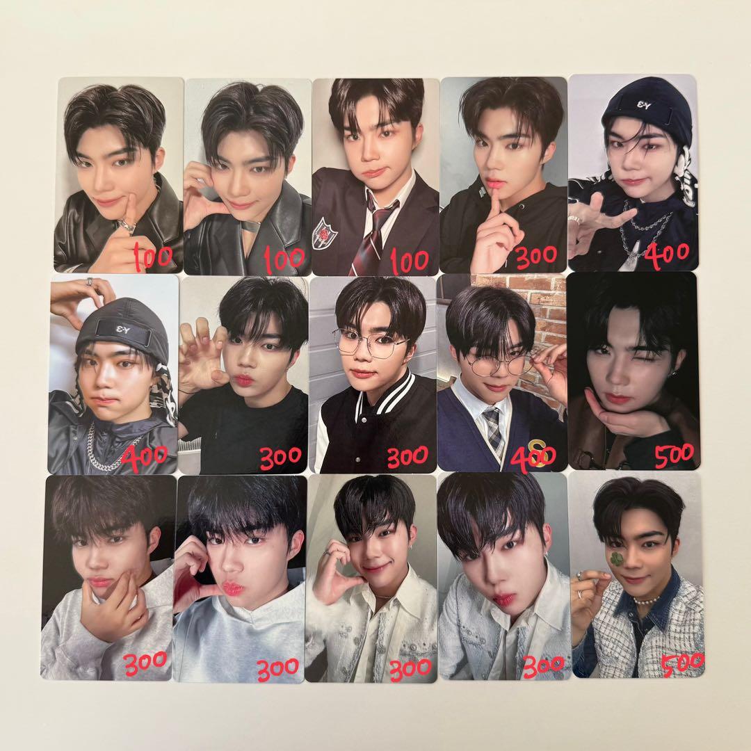 zb1 zerobaseone ゼベワン　ゴヌク　トレカ　封入　特典　セット