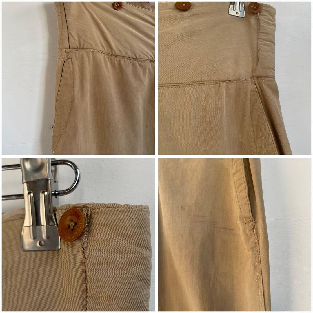 30s 40s フレンチ ワークパンツ ヴィンテージ 古着 ユーロ ヨーロッパ