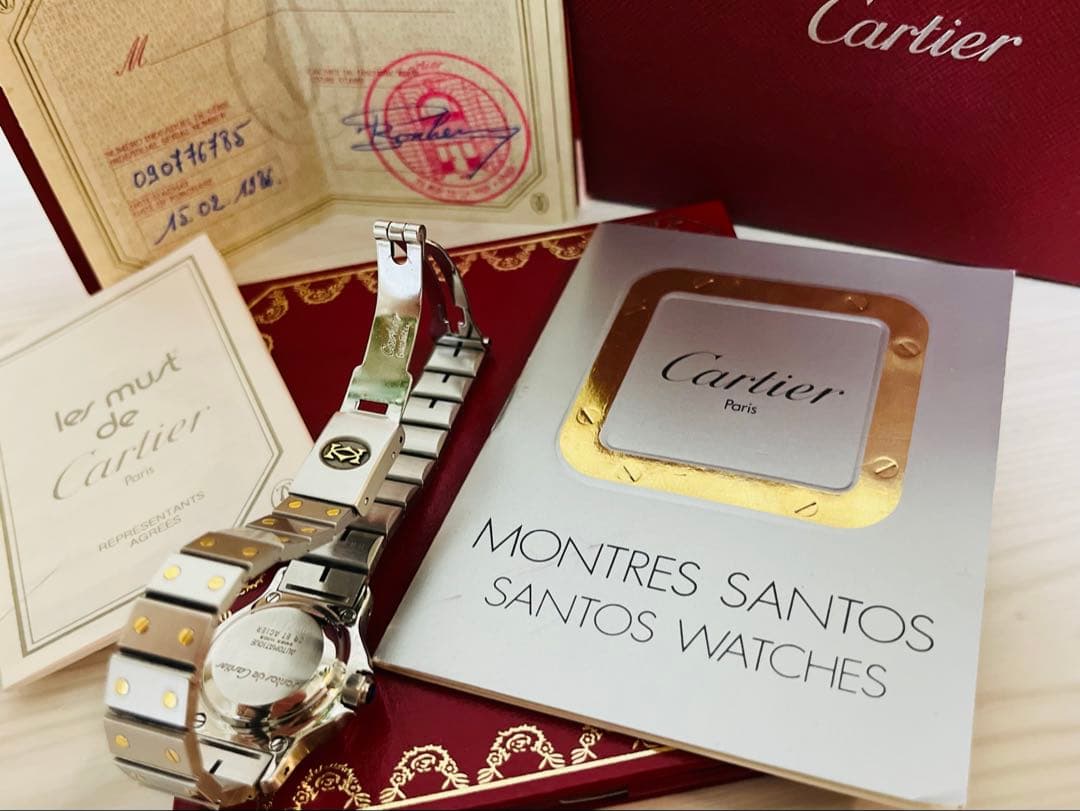 Cartier Santos レディースウォッチ