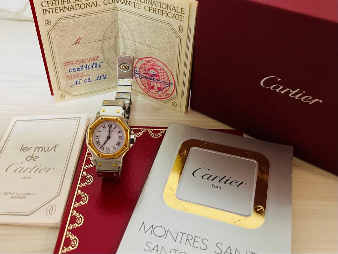 Cartier Santos レディースウォッチ