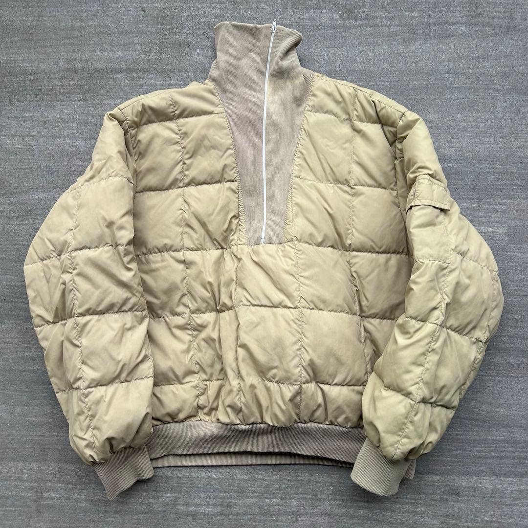 80s Eddie Bauer ダウン プルオーバー ドライバーズニット XL