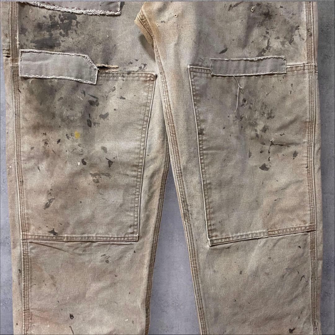 ボロスタイル　カーハート　ダブルニー　SANDSTONE BIB OVERALL