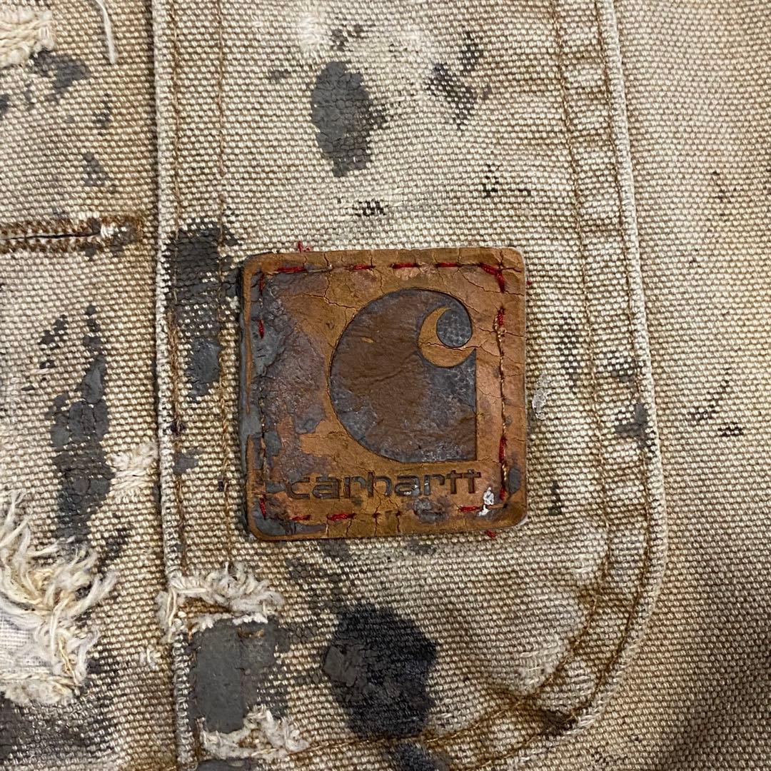 ボロスタイル　カーハート　ダブルニー　SANDSTONE BIB OVERALL