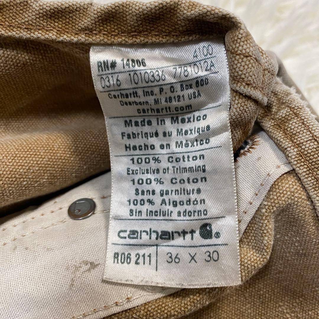 ボロスタイル　カーハート　ダブルニー　SANDSTONE BIB OVERALL