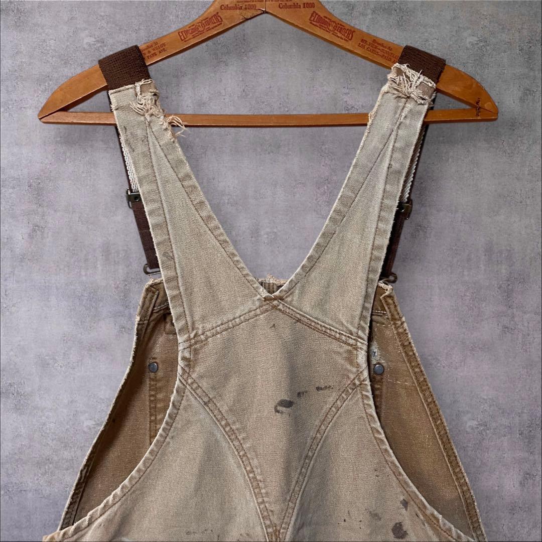 ボロスタイル　カーハート　ダブルニー　SANDSTONE BIB OVERALL