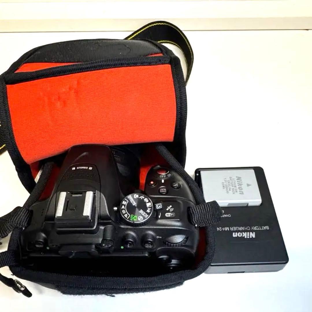 Nikon D5300 ダブルズームキット 標準＋望遠レンズ 付属品 動作確認済