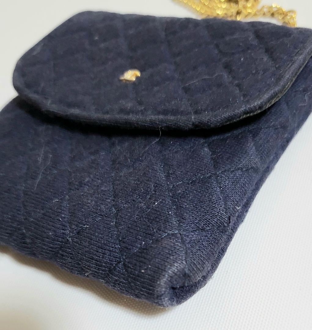 【かなり美品】シャネル CHANEL ココマーク チェーン ミニポーチ