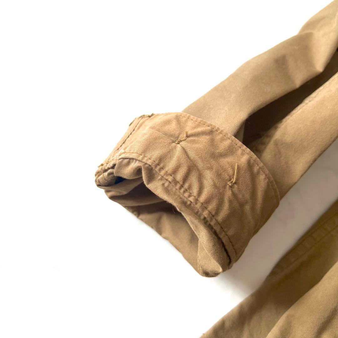 美品 ボンクラ モッズコート ミリタリー ブラウン ベージュ 38 ロング