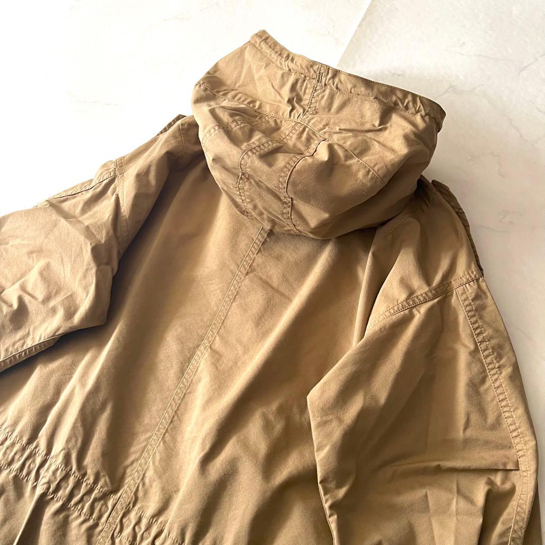 美品 ボンクラ モッズコート ミリタリー ブラウン ベージュ 38 ロング